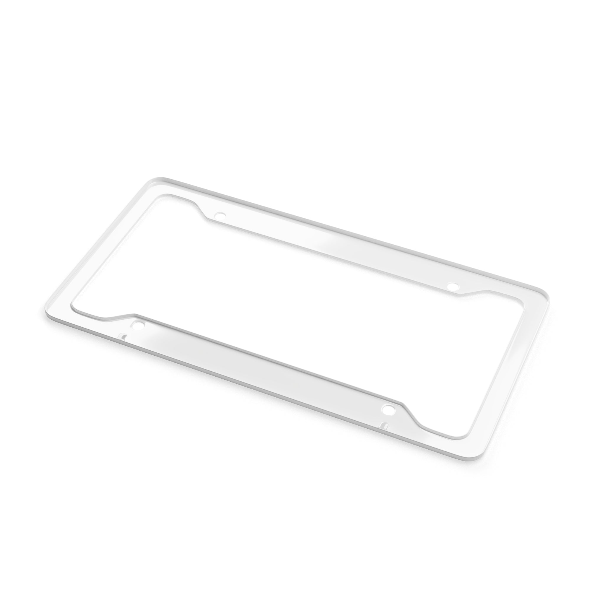 FLAT AF License Plate Frame