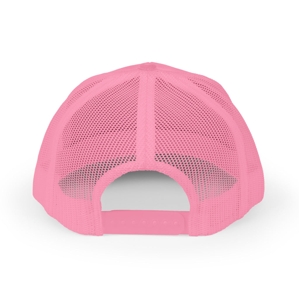 Flat AF Pink Trucker Cap
