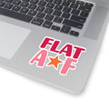 Flat AF Sticker