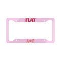 FLAT AF License Plate Frame