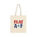 Flat AF Tote Bag - Red White & Blue