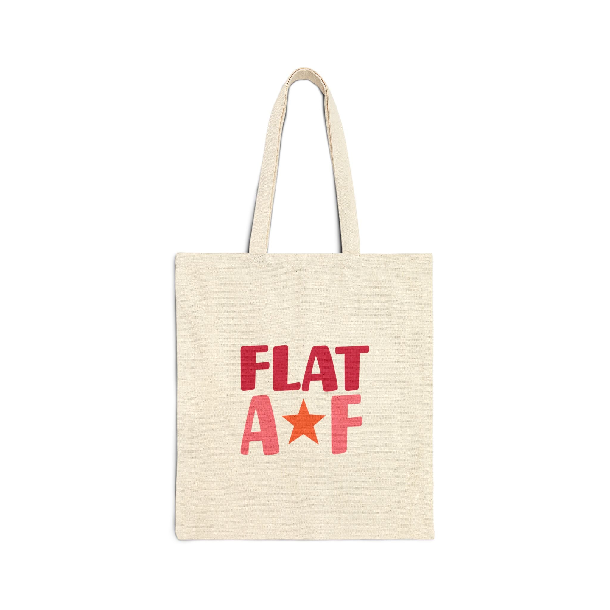 Flat AF Tote Bag