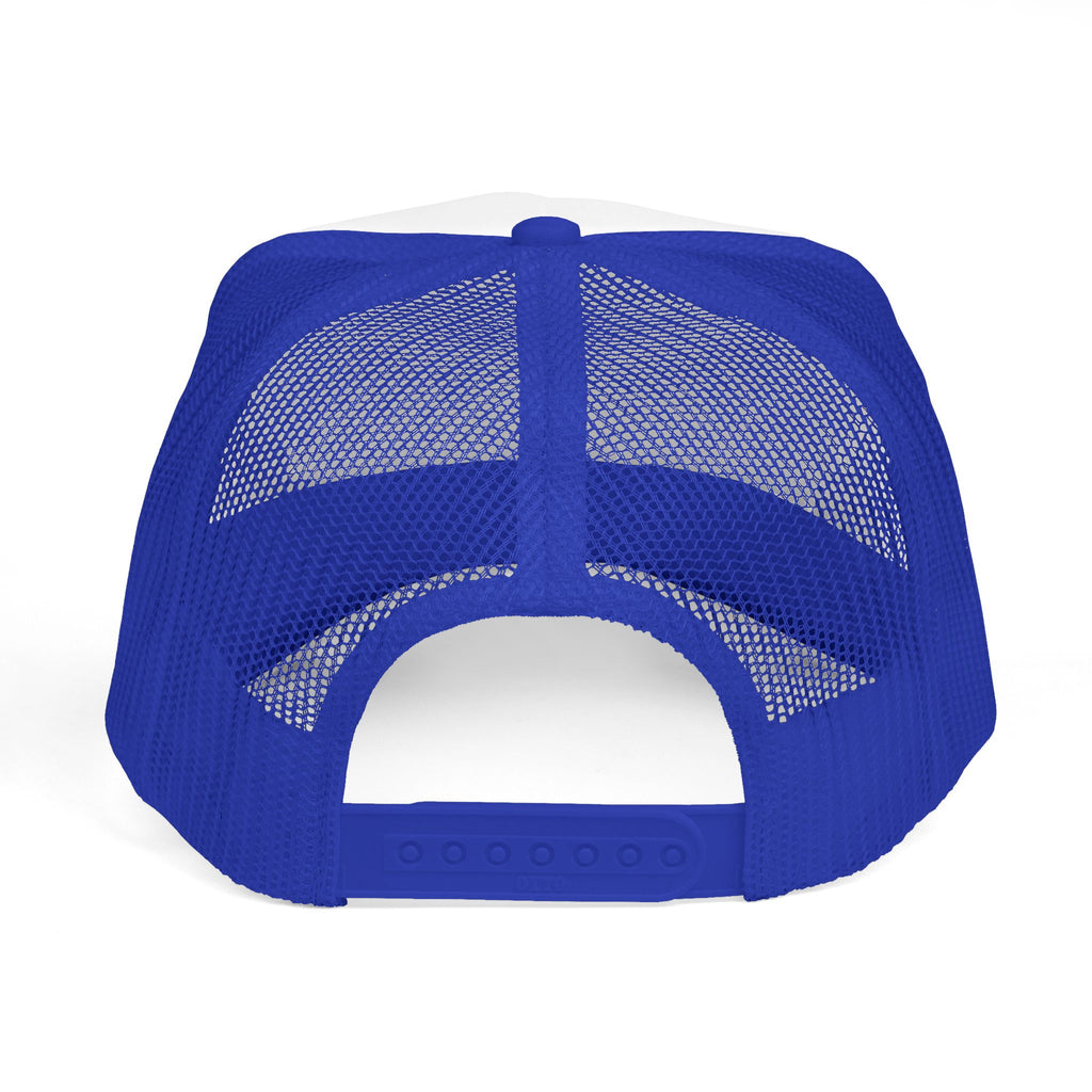Flat AF Trucker Cap - Red, White & Blue