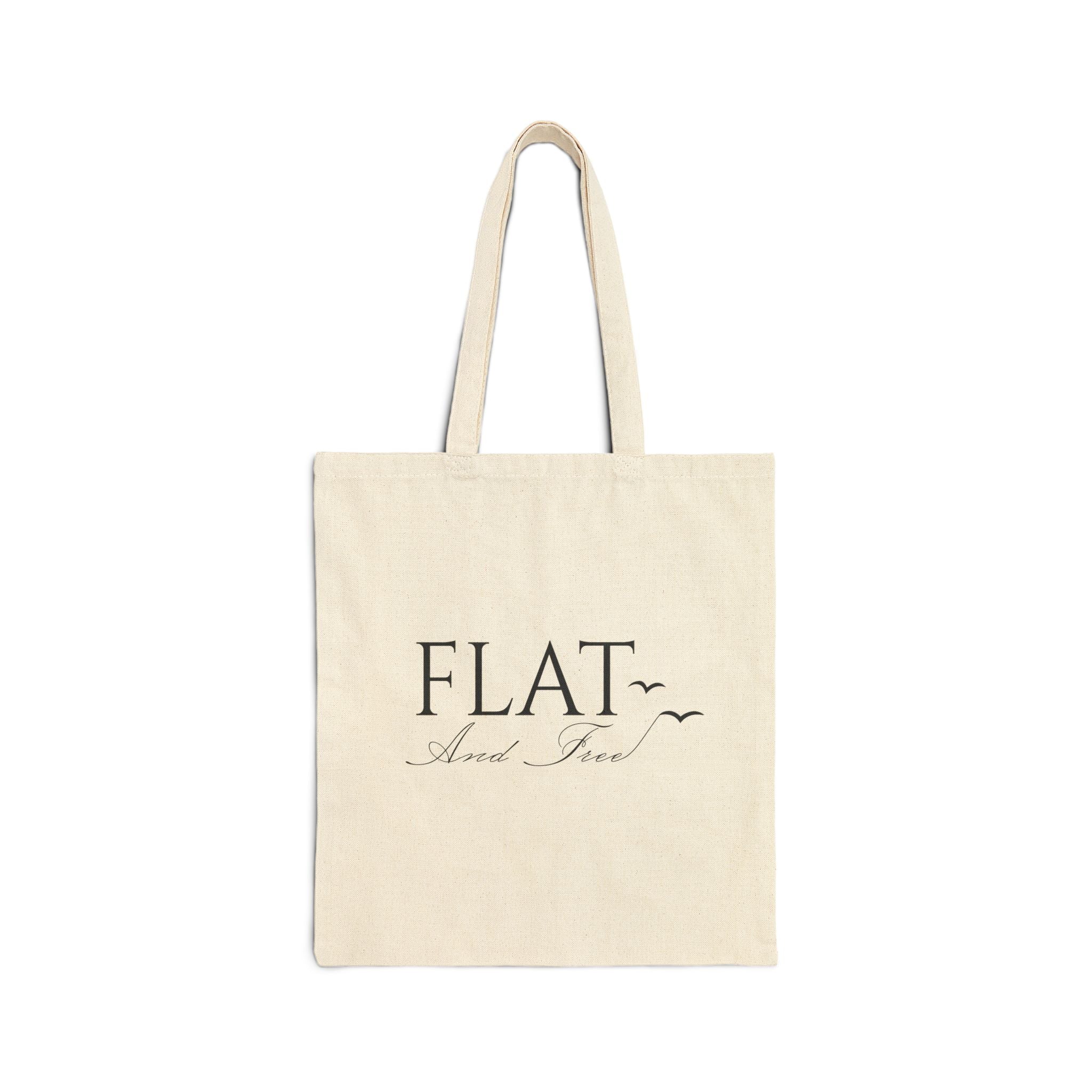 Flat and Free Tote Bag