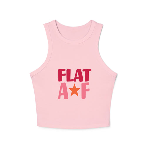 Flat AF Cropped Tank Top