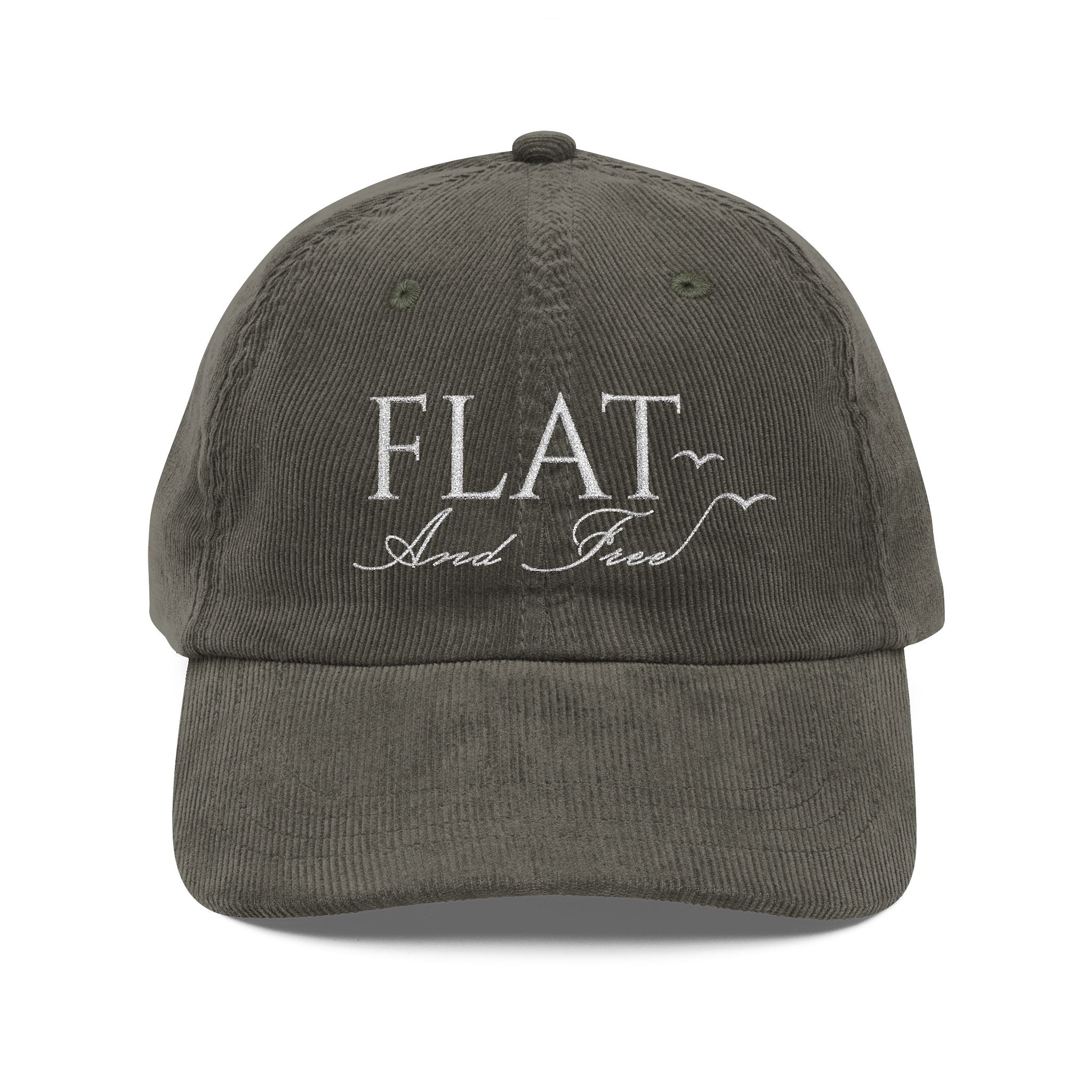 Flat and Free Corduroy Cap